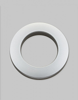 Люверсы шторные трехзамковые матовое серебро