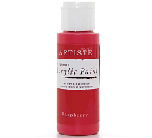 Краска акриловая ARTISTE малиновый