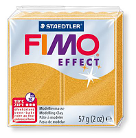 Полимерная глина FIMO «EFFECT» цвет золотой металлик