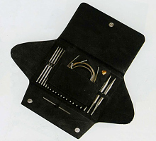 Набор круговых никелированных спиц со сменными лесками addiClick BASIC (в подарок доставка и 1 пара спиц единогрог)