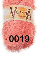 Visantia «TRAFKA» 100 % полиэстер  № 0019 красно розовый