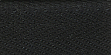 Молния RIRI металл. GO, 6 мм, 18 см, на атласной тесьме, неразъемн., тип подвески FLASH, цвет 2110 черный