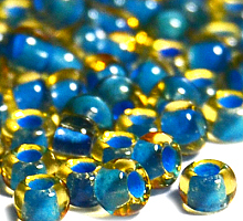 Бисер двухцветный 10023