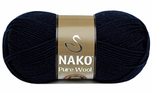 Пряжа Nako Pure Wool (Пур вул), цвет 2418