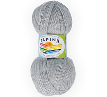 Пряжа ALPINA Клемент (Klement) 03 светло-серый