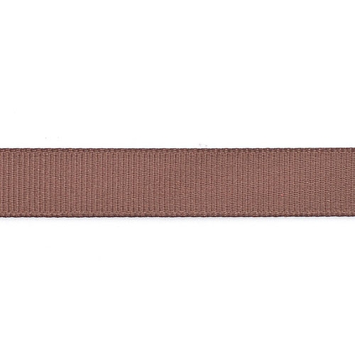 Лента репсовая 12 мм, темно-коричневый
