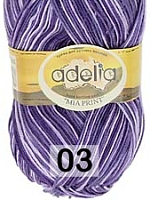 Adelia «MIA PRINT» №  03 св.фиолетовый-фиолетовый