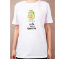 Раскраска на футболке "Милый авокадо"