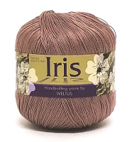 Ирис (Iris 100% 100% мерсеризованный хлопок 9м/1г) 1230 розовое какао
