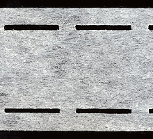 Клеевая корсажная лента белая, 5,5 см.