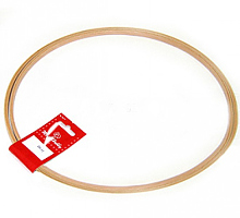 Пяльцы круглые без замка, высота обода 8 мм, диаметр 27,5 см