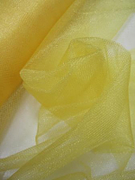 Фатин желтый блестящий (50см)