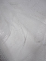 Фатин белый мелкий