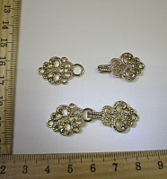 Крючок 45х15 мм, золото