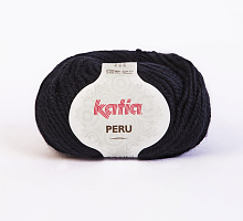 Пряжа Peru 5 сине-черный