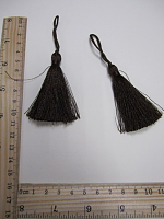 Кисть, цвет темно-коричневый, 110 мм