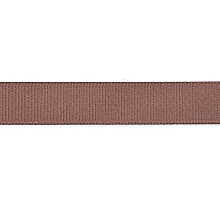 Лента репсовая 12 мм, темно-коричневый