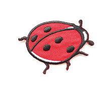 Термоаппликация божья коровка