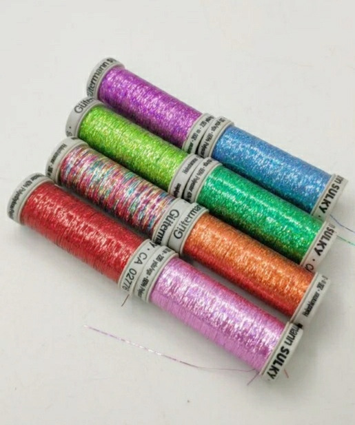 Люрекс Gutermann Sulky Metallic (салки) 6011 оранжевый