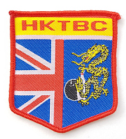 Термоаппликация "HKTBC", 6 х 6.7 cм