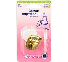 Замок для сумки 31 ММ золото ш17