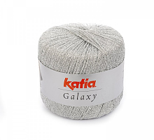 Пряжа KATIA Galaxy (Гэлекси), цвет 13 серебро