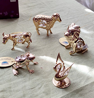 ����������� ����� � ������������ Swarovski, 7*4.8*4.8��