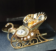 ���� ���������� � ������������ Swarovski, 8*5*3.5��