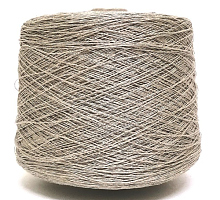 Лино 6000 Лоро (Lino Loro Piana, 100%лен, 6м/1г) неотбелка серая С21В