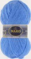 Пряжа Naco Mohair Delicate цвет 6120 голубой