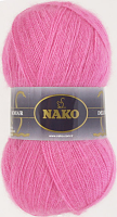 Пряжа Naco Mohair Delicate цвет 6112 розовый