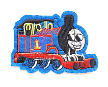 Термоаппликация паровоз, 8 х 6 см