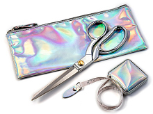 Набор из ножниц и рулетки