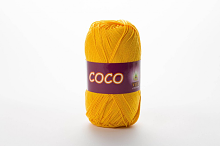 Пряжа Vita cotton COCO цвет 3863 желтый