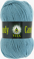 Пряжа Vita Candy, цвет 2550  пастельная мята