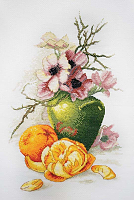 Набор для вышивания "Анемоны и апельсины" по картине  К. Кляйн
