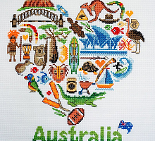 Набор для вышивания "Австралия"