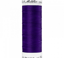 Нить для эластичных тканей SERAFLEX 120, 130 м - 0046 темно-фиолетовый