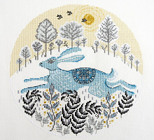 НАБОР ДЛЯ ВЫШИВАНИЯ "БЕГУЩИЙ ЗАЯЦ"