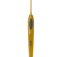 Крючок CLOVER (Кловер) с эргономичной ручкой Soft Touch 2,0 мм