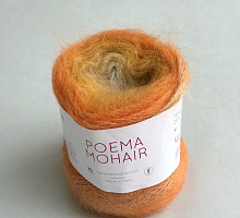 Поэма мохер (Poema Mohair) 11 желто-оранжевый