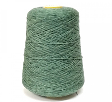 Романс ЛП (Лоро Пиана, 83% меринос, 14% акрил, 3% эластан, 2.1м/1г) 01 шалфей №C5П