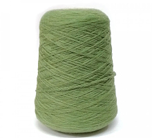 Романс ЛП (Лоро Пиана, 83% меринос, 14% акрил, 3% эластан, 2.1м/1г) 03 пастельная зелень к3а2