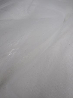 Фатин белый средний (50см)