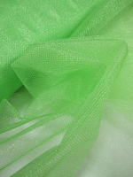 Фатин зеленое яблоко блестящий (50см)