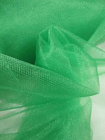 Фатин зеленый блестящий (50см)