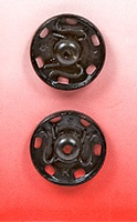 Кнопки пришивные 20,9 мм., 2 шт. черные