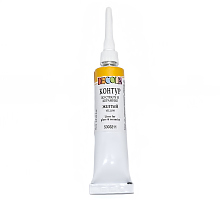 Контур по стеклу и керамике, цвет желтый, 18 мл