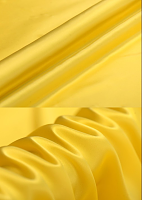 Креп-сатин, цвет желтый