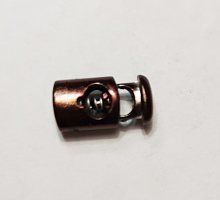 Зажим-фиксатор 8х16мм, цвет темная медь (цена за пару)-№2